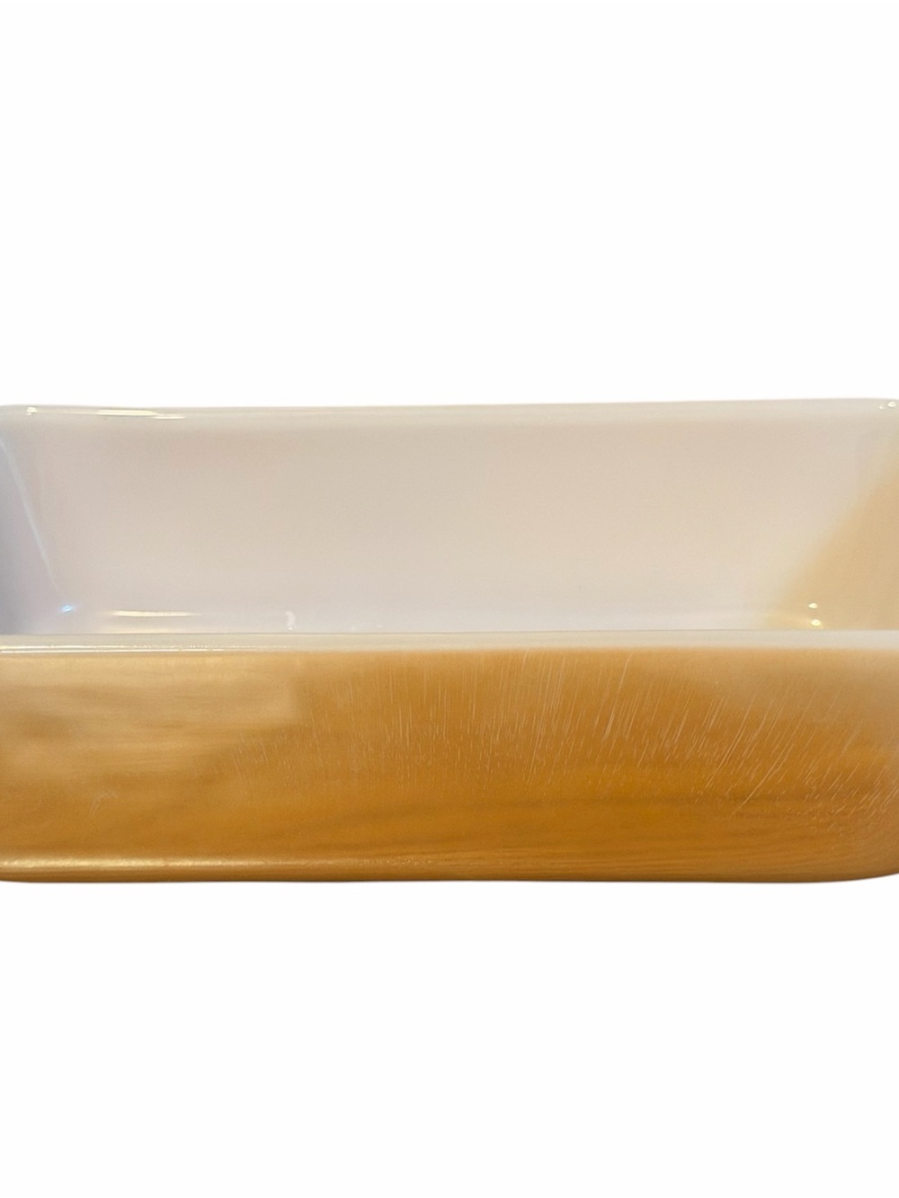 Anchor Hocking Fire-King Peach Lustre Loaf Pan 1 QT